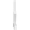 Ekena Millwork Alberta Architectural Grade PVC Gable Bracket, 84"W x 52 1/2"H x 4"D x 6"F, 15/12 Pitch GBP084X53X0406ALB00 - alternate 3